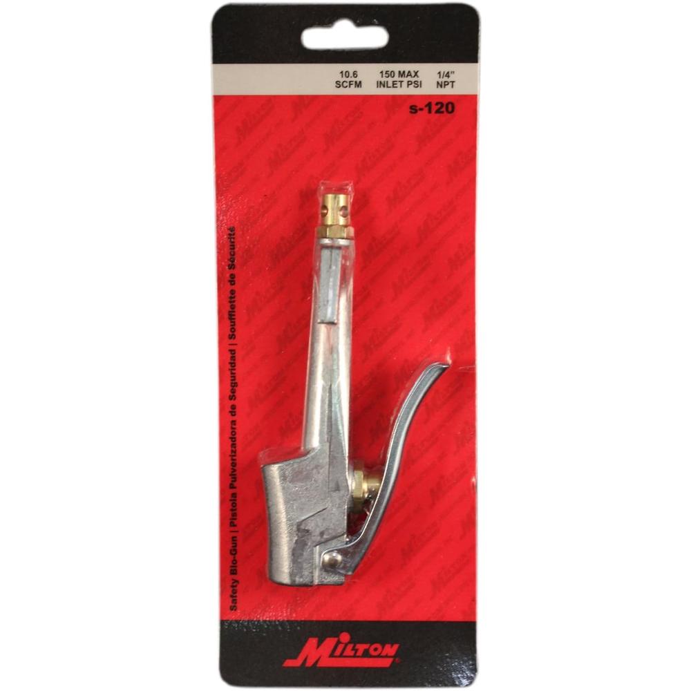 Milton Industries S-120 Lever Hook Blo-Gun SAFETY