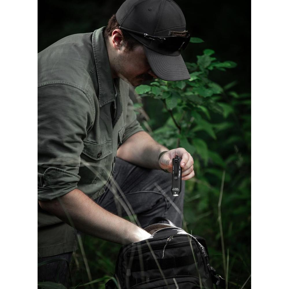 Streamlight 88812 Wedge XT Ultra-Compact USB-C Rechargeable Flashlight, 500/50 Lumens, Black