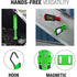 Lampe de travail rechargeable EZ Red XL5500-GR 500 Lm. Vert noir