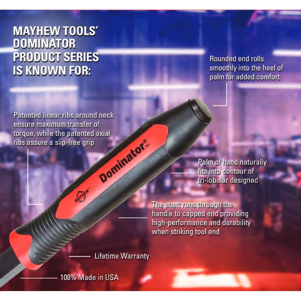 Mayhew Tools 14118 42-C Dominator Pro 42" Curved Pry Bar