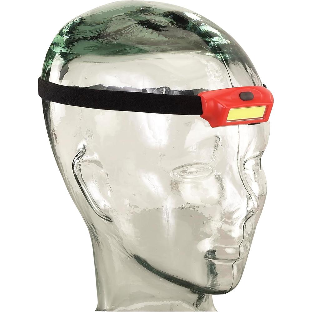 Streamlight 61705 Bandit Lampe frontale LED rechargeable 180 lumens avec cordon USB, clip chapeau et serre-tête élastique, LED blanche, rouge