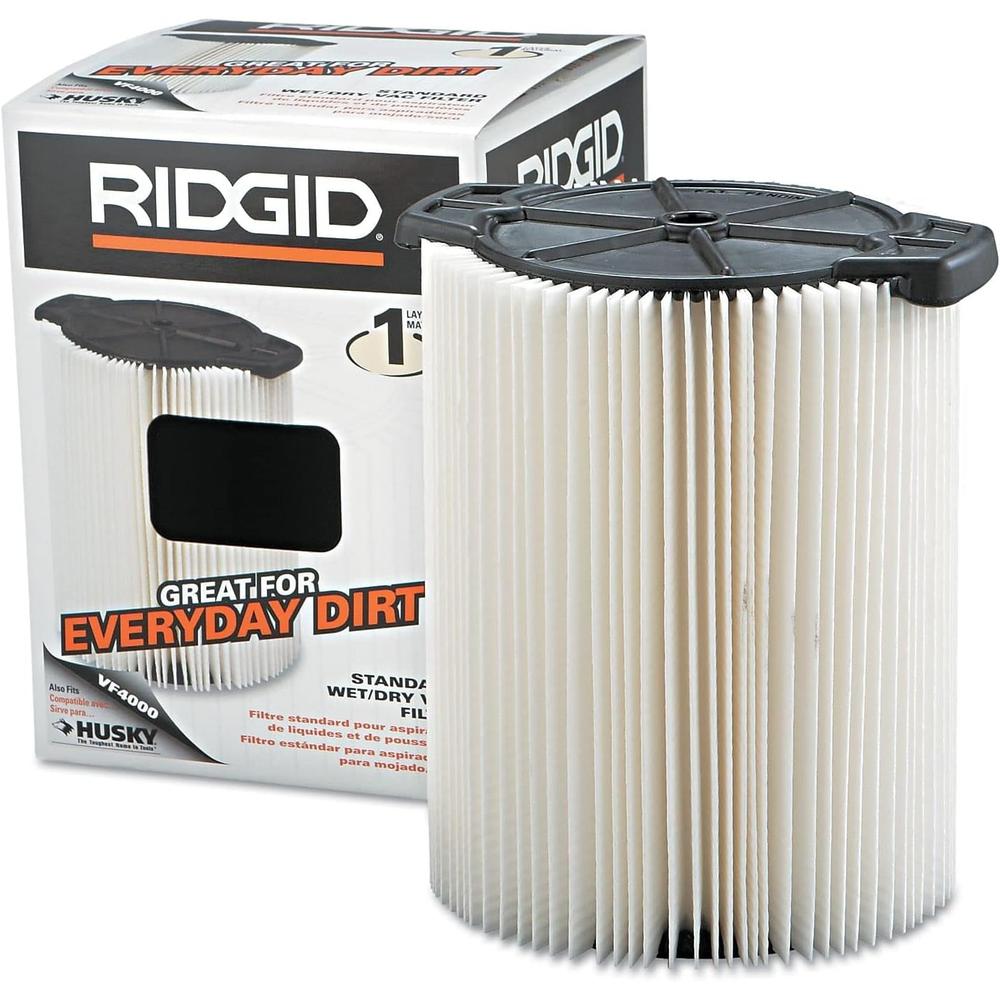 Ridgid 72947 Filter, Vf4000 Std Vac Paper