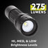 Bayco Nightstick Nsp-420 Adjustable Beam Flashlight. 3 AAA. Black