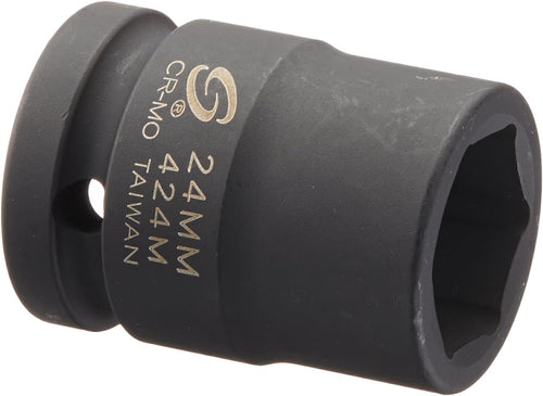 Sunex Tools 424M 3/4 in. Drive 24-mm Impact Socket