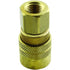 Milton Industries 715 1/4" FNPT M-Style Brass Coupler