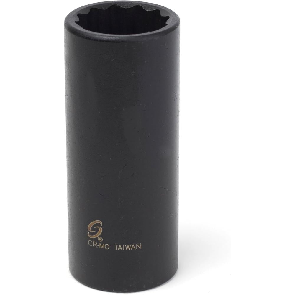 Sunex Tools 267223 1/2" Dr. 23mm 12-Point Deep Impact Socket