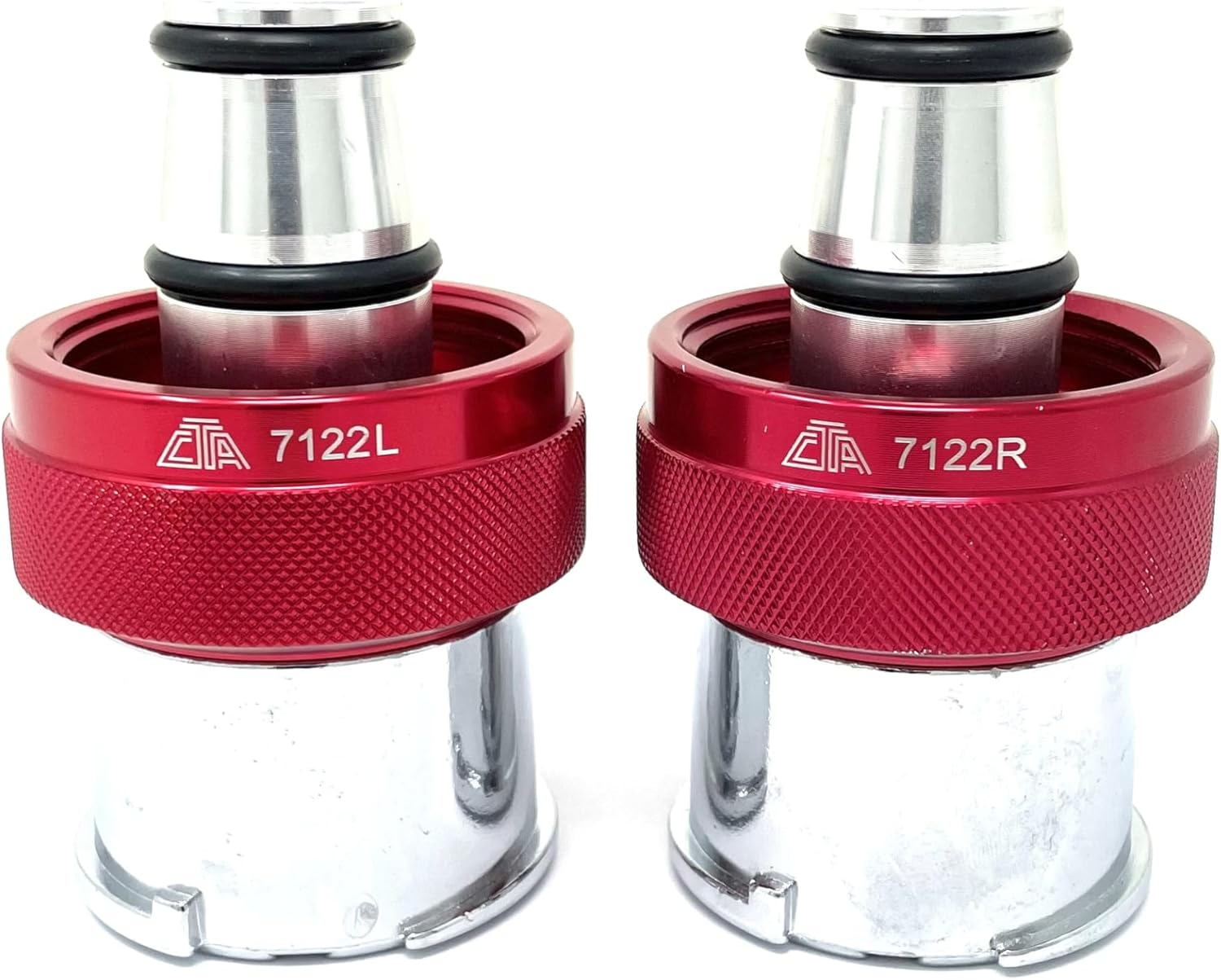 CTA Tools 7124 Radiator Pressure Adapter Kit for GM/GMC L5P Diesel Engine (Right & Left-Hand Threads)