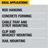 Dewalt DCH172B ATOMIC 20V MAX 5/8" BRUSHLESS CORDLESS SDS PLUS ROTARY HAMMER (BARE TOOL), 1060 RPM, 4980 BPM