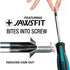 Vessel Tools 9008EVA 8PC MEGADORA JAWS FIT SCWDRVR