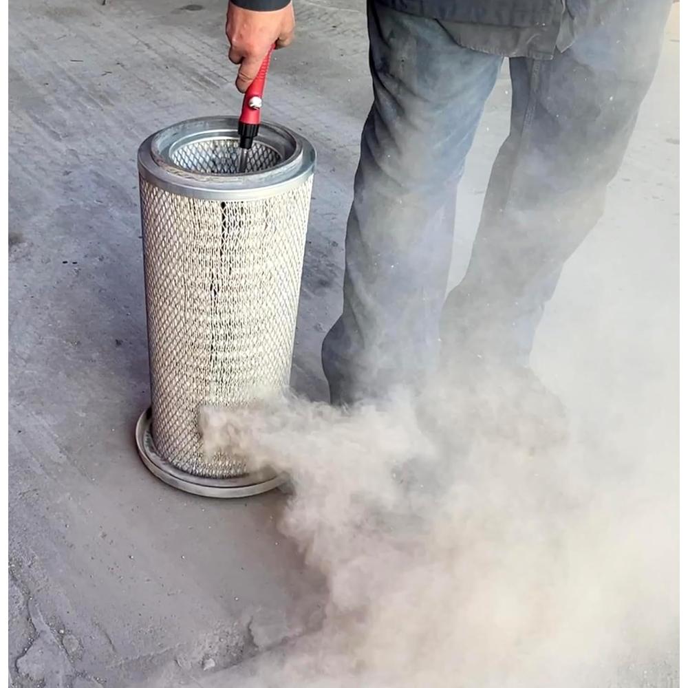 Lisle 88800 Radiator Genie Pro – Interchangeable 17" & 43" Heavy Duty Cleaning Wands For Use With Water Or Air