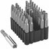 Titan Tools 16633 33-pc 2" Long Security Bit Set, (4) Spanner, (4) Triwing, (3) Torque, (9) Tr Torx, (12) Tr Hex