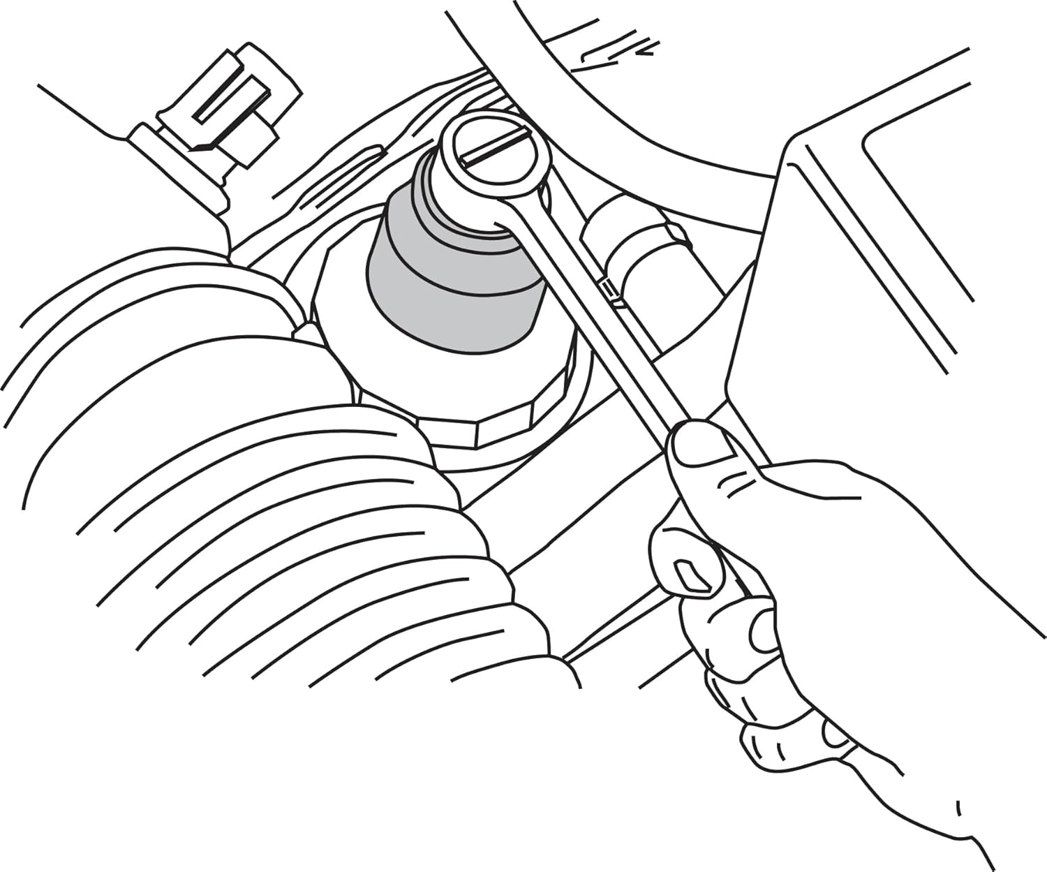 Lisle 14500 35/36mm Low Profile Fuel Filter Socket