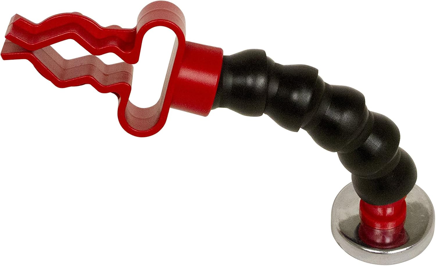 Lisle 71070 SUPPORT DE LUMIÈRE FLEXIBLE AVEC BASE MAGNÉTIQUE ; CONCEPTION À COL DE CYGNE DE 9 pouces ; DIAMÈTRE DE 2 pouces. AIMANT AVEC FORCE DE TRACTION DE 50 LBS