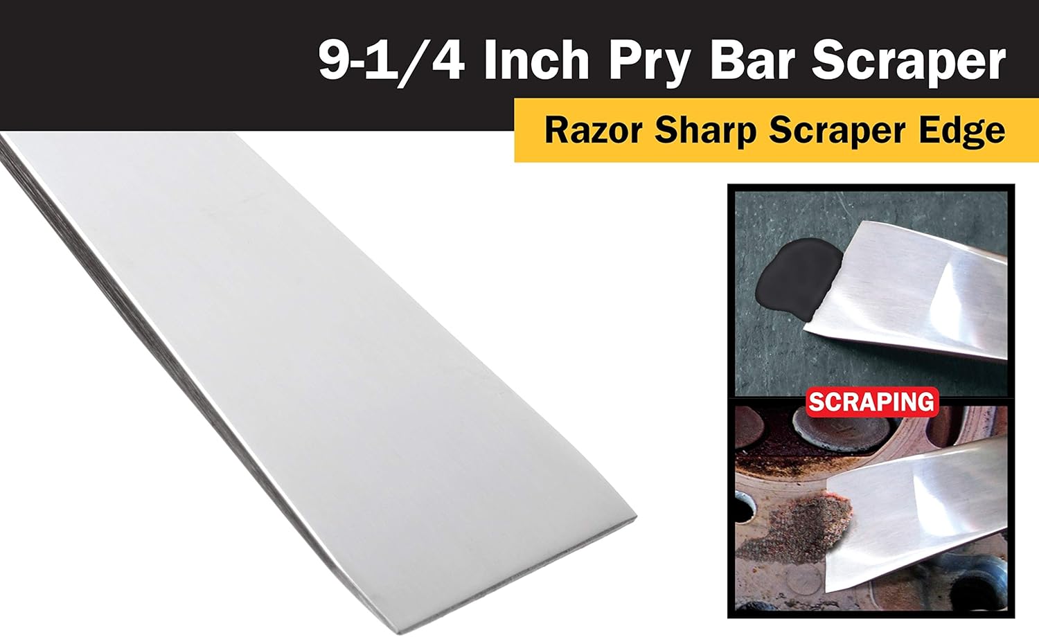 Titan Tools 11509 9-1/4 In. Multi-Purpose Pry Bar