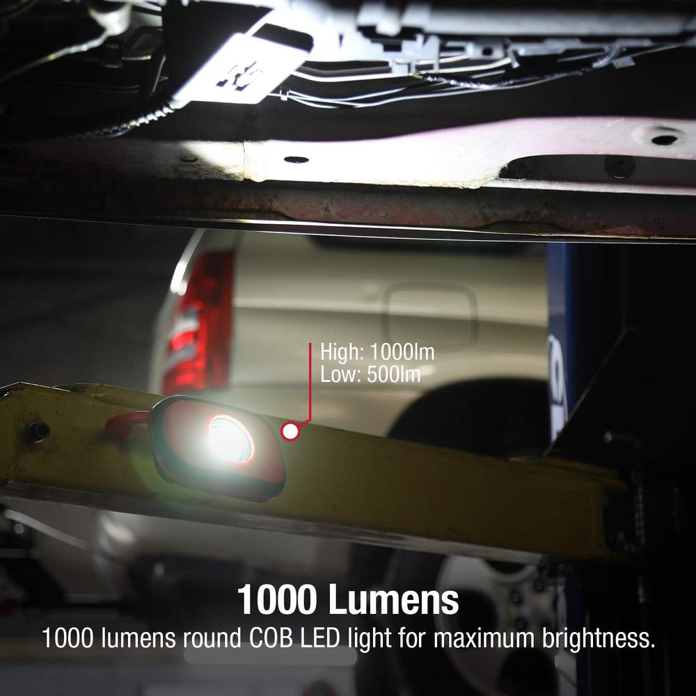 Sunex Tools REDLFLOOD Flood Light Rechargeable 1K Lumens