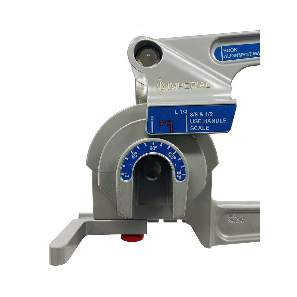 Imperial Tool 370FH Triple Header Tube Bender. 3/16. 1/4. 3/8 and 1/2