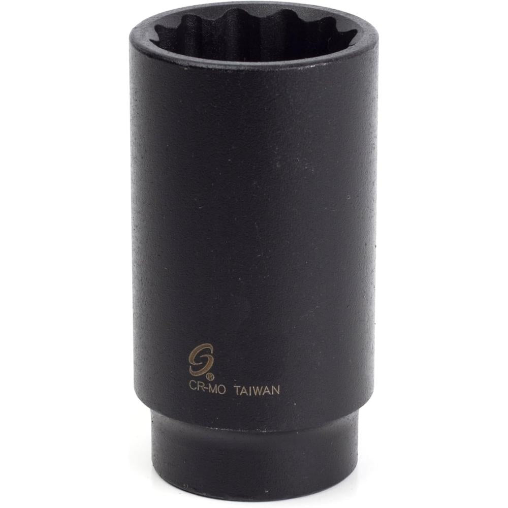 Sunex Tools 267014 1/2" Dr. 1 3/16" 12 Point Deep Impact Socket