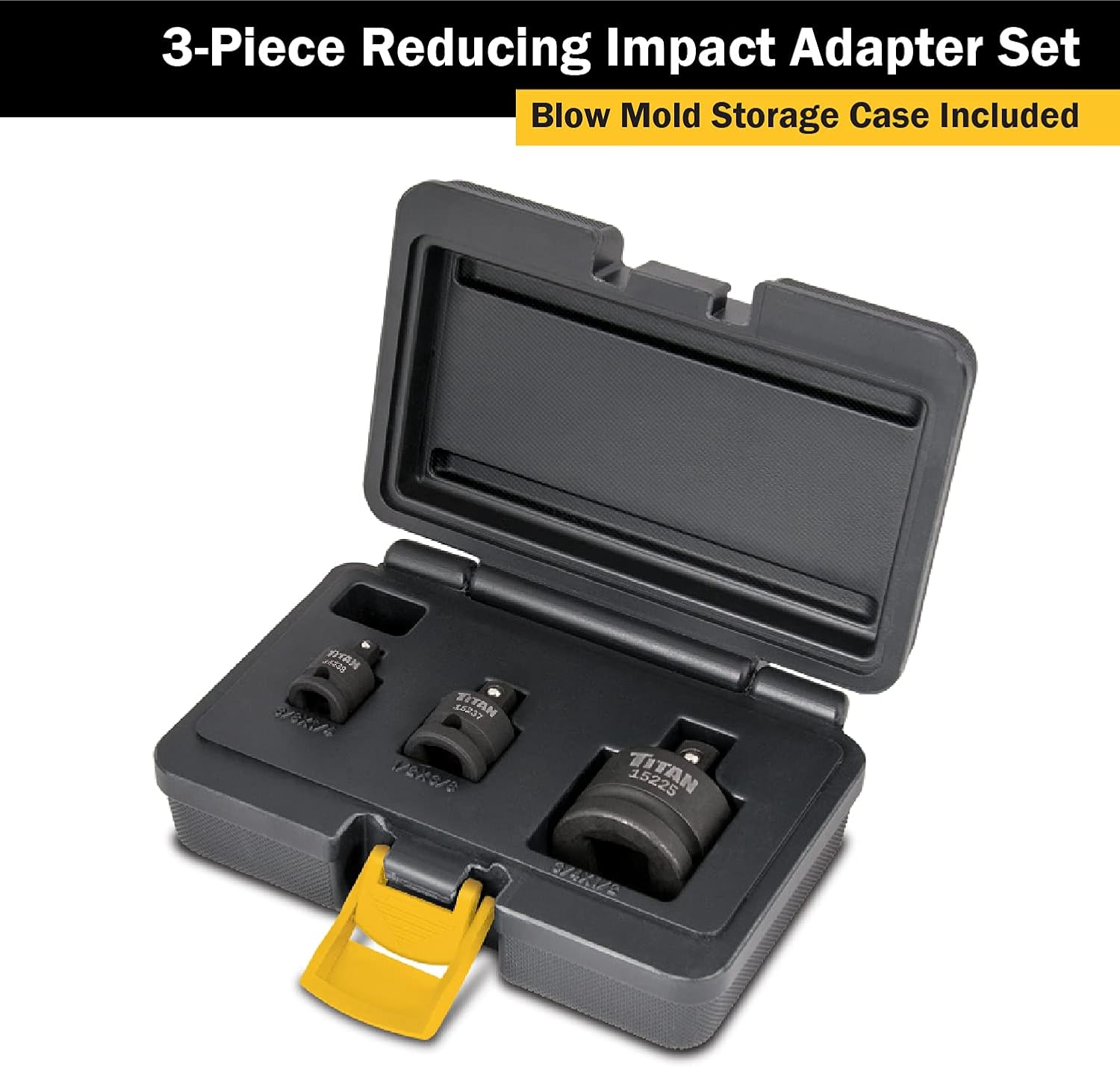 Titan Tools 12036 3 Pc. Reducing Impact Adapter Set