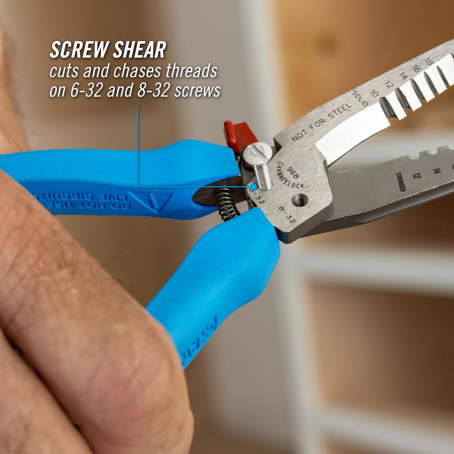Channellock 968 7.5-INCH FORGED WIRE STRIPPER/CUTTER