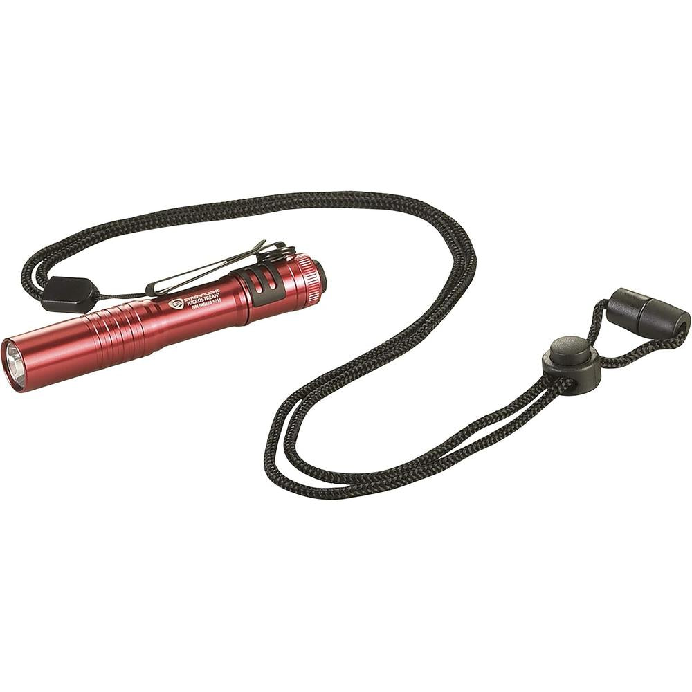 Streamlight 66323 MicroStream Lampe de poche ultra-compacte en aluminium avec pile alcaline AAA - 45 lumens