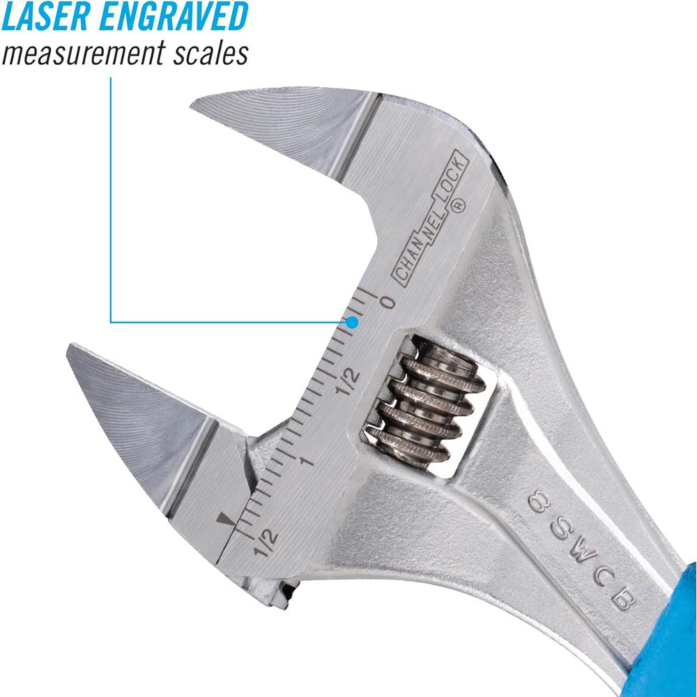 Clé de réglage Channellock 8SWCB 8"