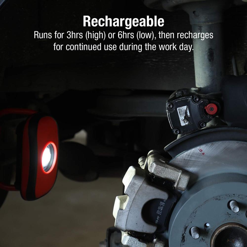Sunex Tools REDLFLOOD Flood Light Rechargeable 1K Lumens
