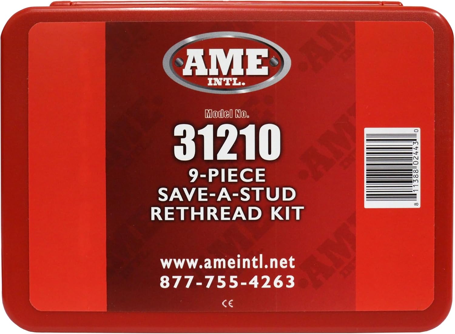 AME International 31210 9 Piece Save-a-Stud Rethread Kit