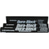 Trade Associates AF44L Kit de ponçage Dura Block 7 pièces