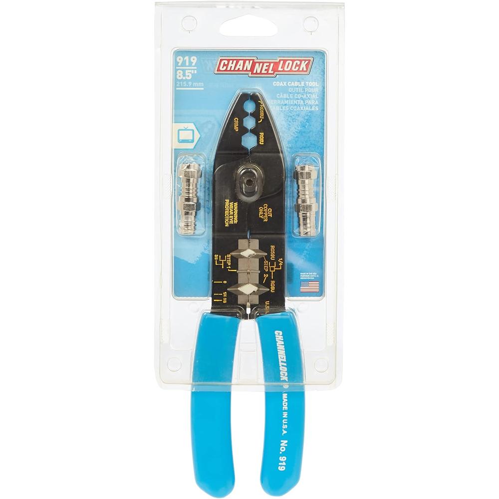 Channellock 919 8.25 IN.  COAX CABLE TOOL