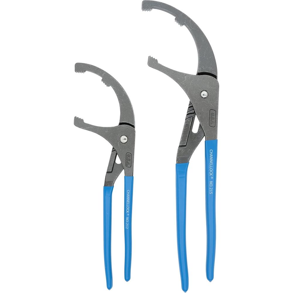 Channellock OF-1 2pc Oil Filter/ PVC Plier Set