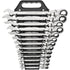 GEARWRENCH 9702D Jeu de 13 clés à cliquet à tête flexible à 12 points SAE