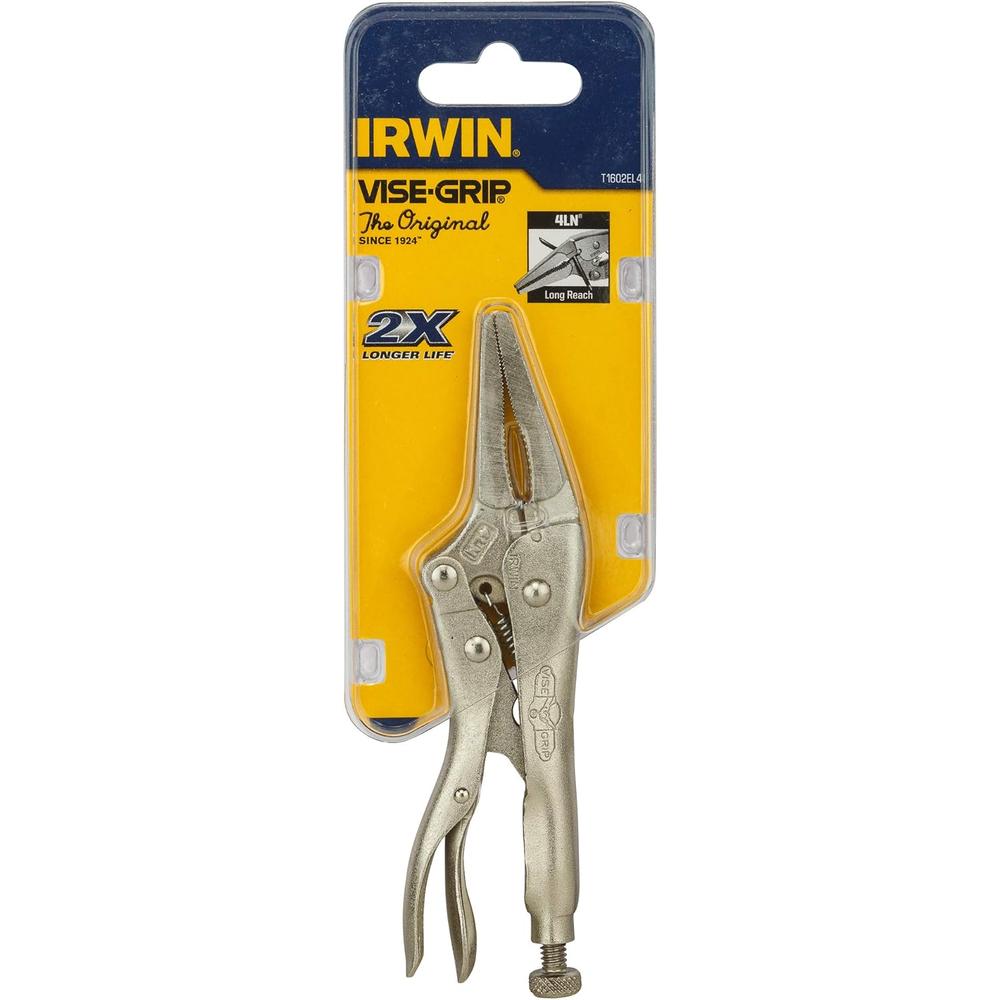 Irwin Tools Tools VISE-GRIP 1602L3 4" Original Long Nose Locking Pliers