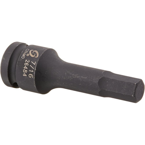 Sunex 26484 1/2" Drive 7/16" Hex Impact Socket