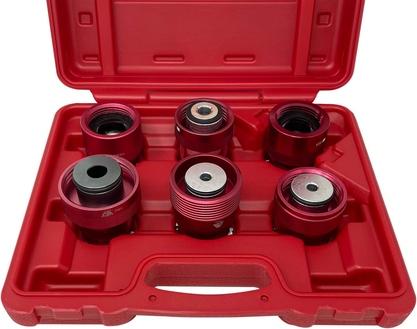 CTA Tools 7055 6 Pc. Radiator Pressure Tester Adapter Kit - Euro