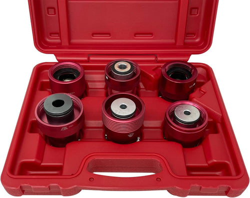Outils CTA 7055 6 pièces. Kit d'adaptateur pour testeur de pression de radiateur - Euro