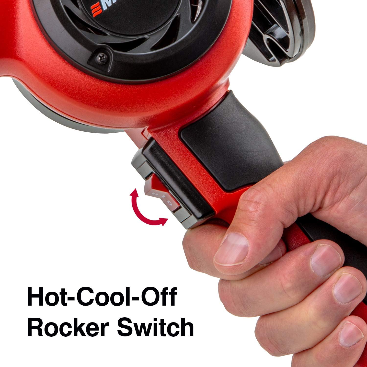 Master Appliance HG-201T MASTER® HG T-SERIES HEAT GUN WITH LIGHTWEIGHT PLASTIC HOUSING, 400°F/204°C, 27 CFM, 120V, 5A, 600W