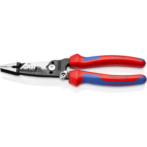 Knipex 13 72 8 COUPE-FIL FORGÉ 8" – PINCE ÉLECTRICIEN MULTIFONCTION