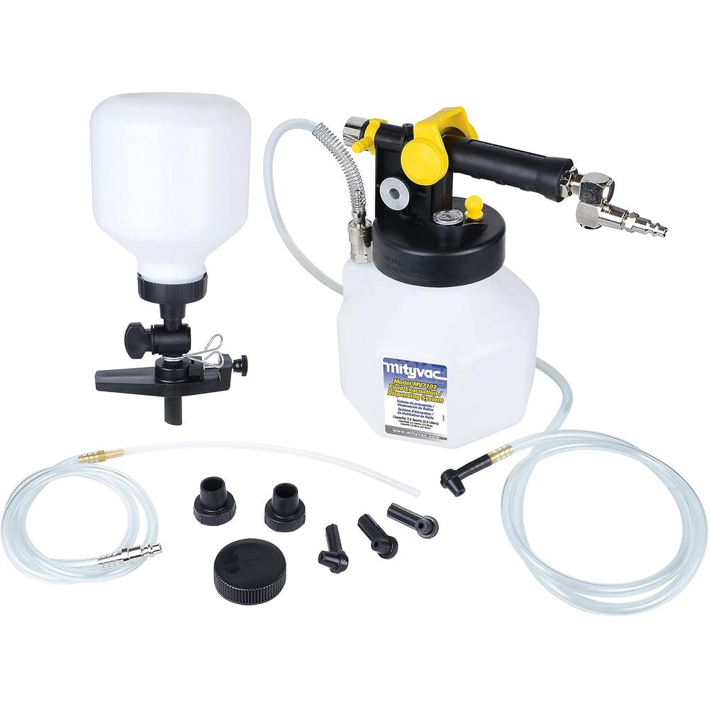 Mityvac MV7135 PREMIUM VACUUM BRAKE & CLUTCH BLEEDER KIT WITH 2.5L RESERVOIR