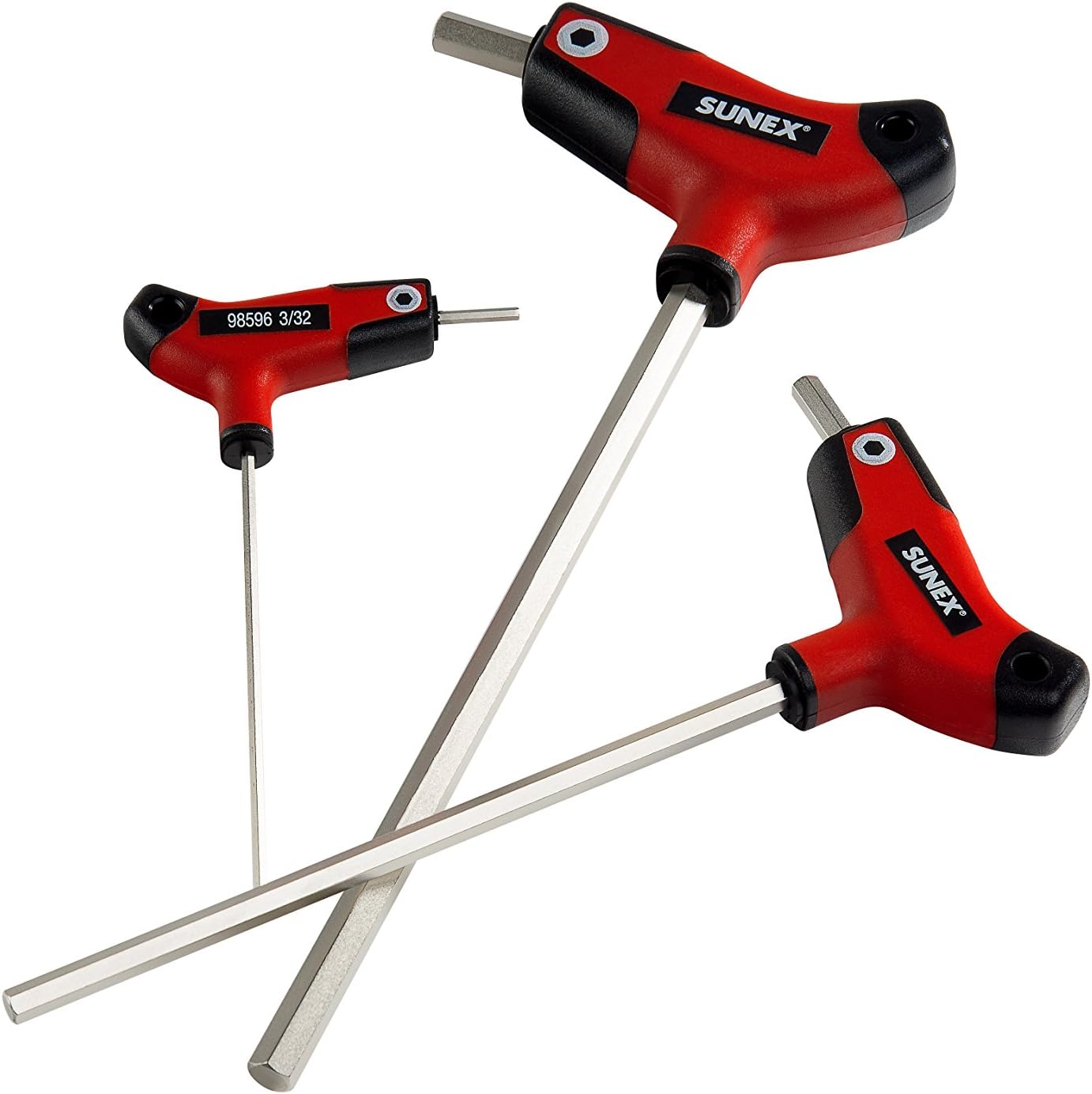 Sunex Tools 9859 9 Pc. T-Handle, SAE Hex Key Set