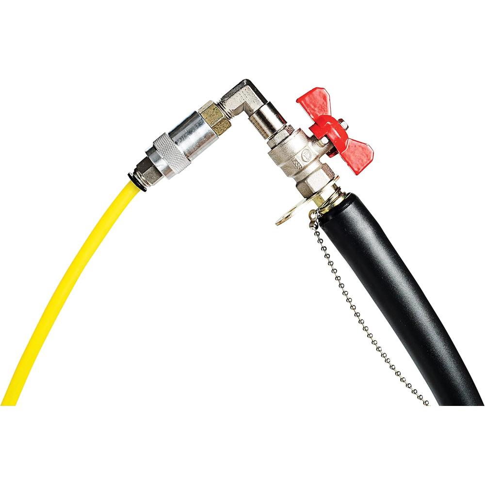 JohnDow Industries JDI-20EV-B ÉVACUATEUR DE FLUIDE DE 20 GALLONS AVEC BOL TRANSPARENT DE 2 GALLONS