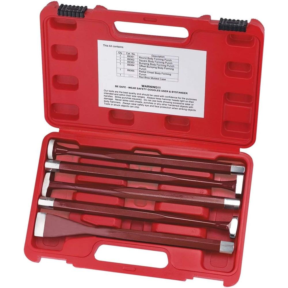 S&G Tool Aid 89360 5-PC BODY FORMING PUNCH SET
