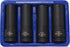 Astro Pneumatic 78204 4-Pc 1/2" Drive Thin Wall Lug Nut Impact Socket Set, 17.5Mm, 19.5Mm, 11.5Mm, 22.5Mm
