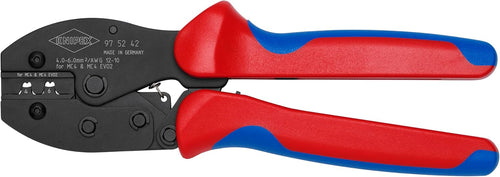 Knipex 97 52 42 8.5" Preciforce Crimping Pliers for Mc4 / Mc4 Evo 2 Photovoltaic Connectors