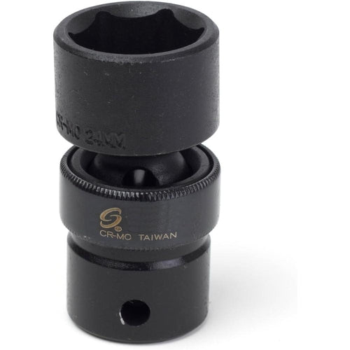 Sunex Tools 224UM 1/2 in. Drive 24-mm Universal Impact Socket