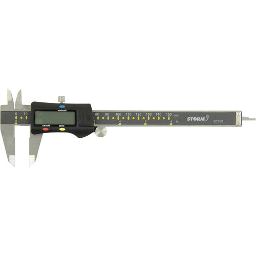 Central Tools 3C350 Fractional Electronic Digital Caliper , 6 to 7.9 Inches