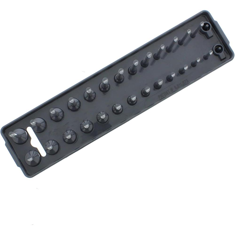 Hanson Global, Inc. 1402 1/4-Inch Drive Metric Socket Holder