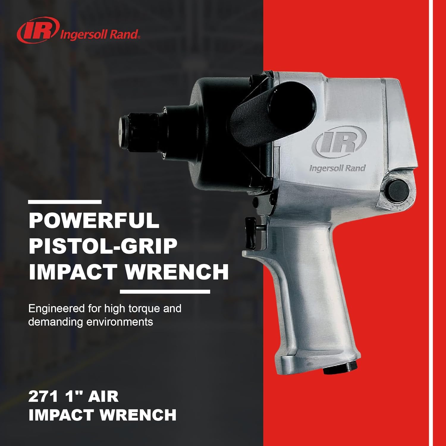 Clé à chocs pneumatique Ingersoll Rand 271 - 1"