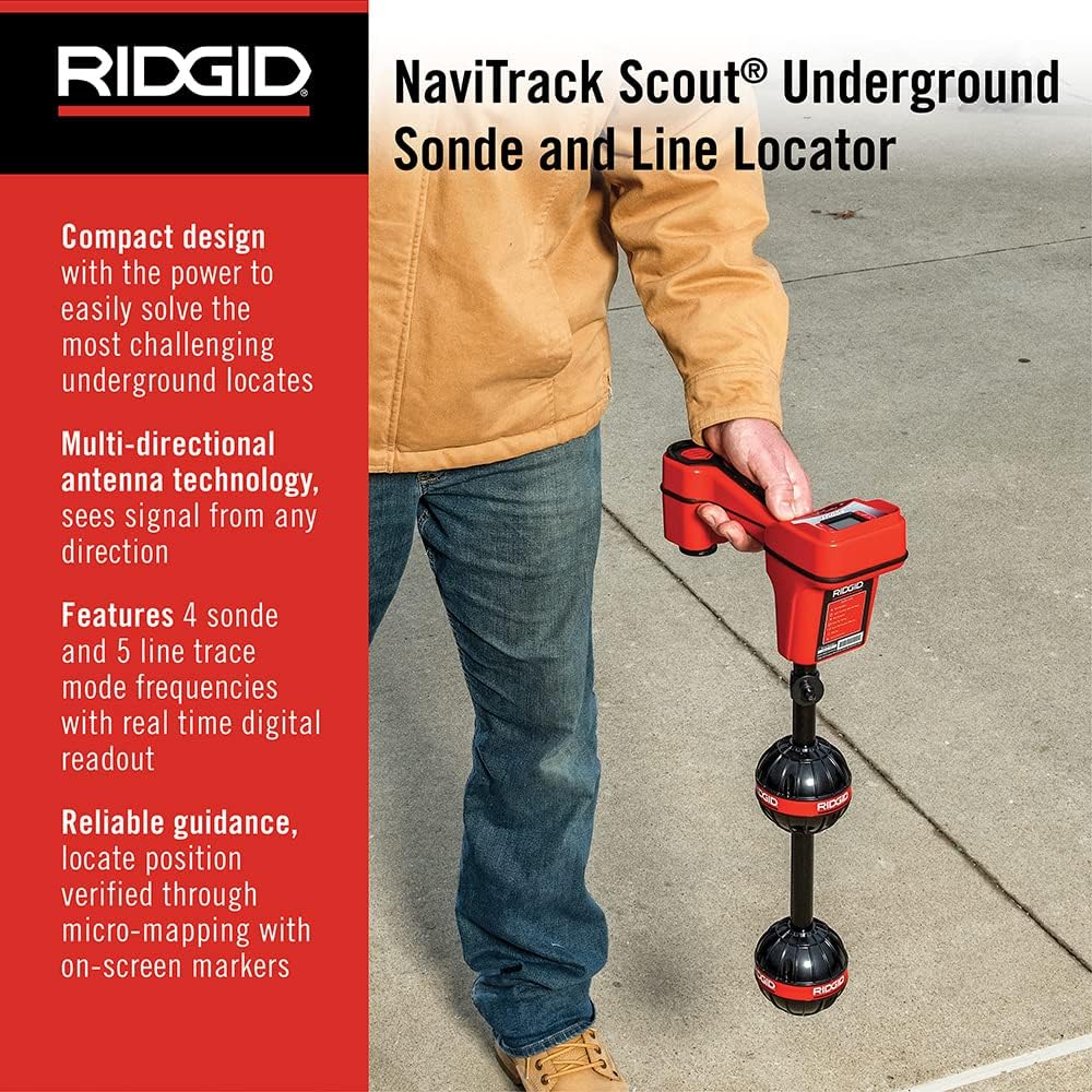 Ridgid 19238 Navitrack Scout Locator