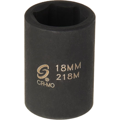 Sunex Tools 218M 1/2 in. Drive 18-mm Impact Socket