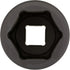 Sunex Tools 443MD 3/4 in. Drive Deep 6 Point Metric Impact Socket, 43-mm